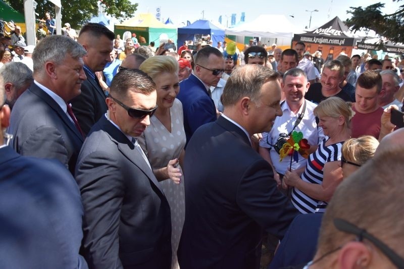 Prezydent Andrzej Duda wraz z Pierwszą Damą gościli na...