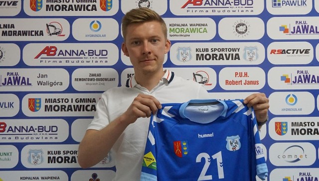 Filip Rogoziński przyszedł do Moravii Anna-Bud Morawica z ŁKS Probudex Łagów.