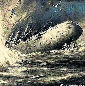 Kpt.#Weddigen,#U 9: Trafiłem torpedą angielski krążownik...