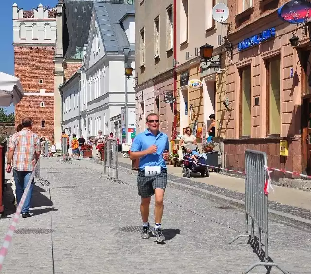 Częścią triathlonu był bieg na dystansie pięciu kilometrów. Trasa wiodła przez Stare Miasto.
