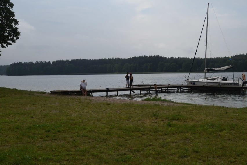 Tragedia na jeziorze w Borsku. Utonął 54-letni mężczyzna 11.08.2022 r.