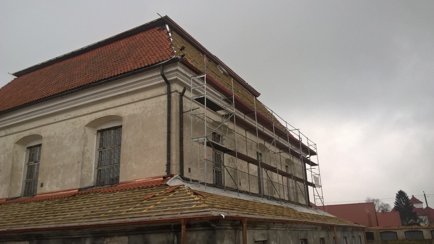 Trwa remont synagogi w Tykocinie