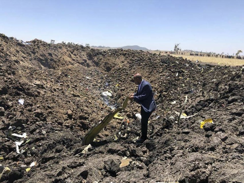 Polacy wśród ofiar katastrofy samolotu w Etiopii. Zginęło 157 osób