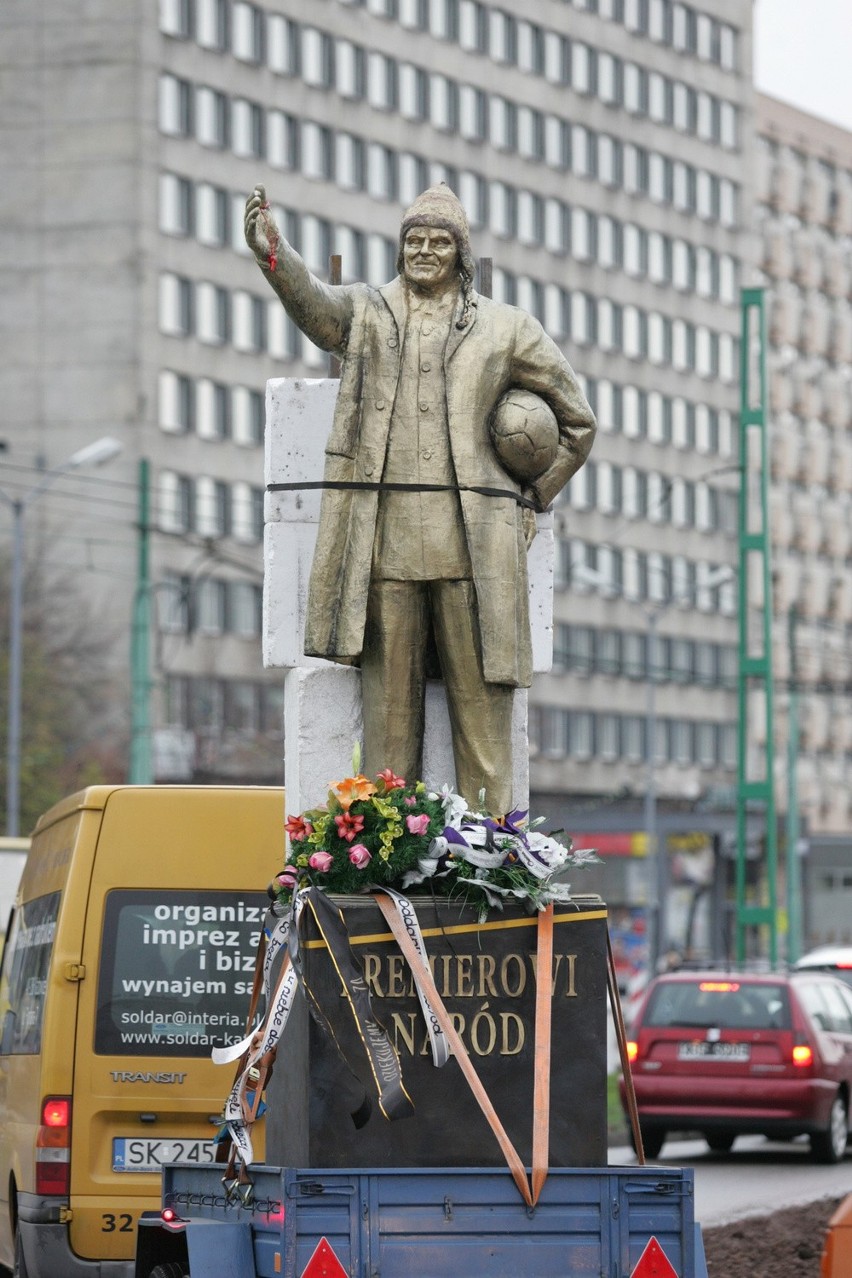 Złoty Donek, czyli "pomnik" premiera Tuska w Katowicach