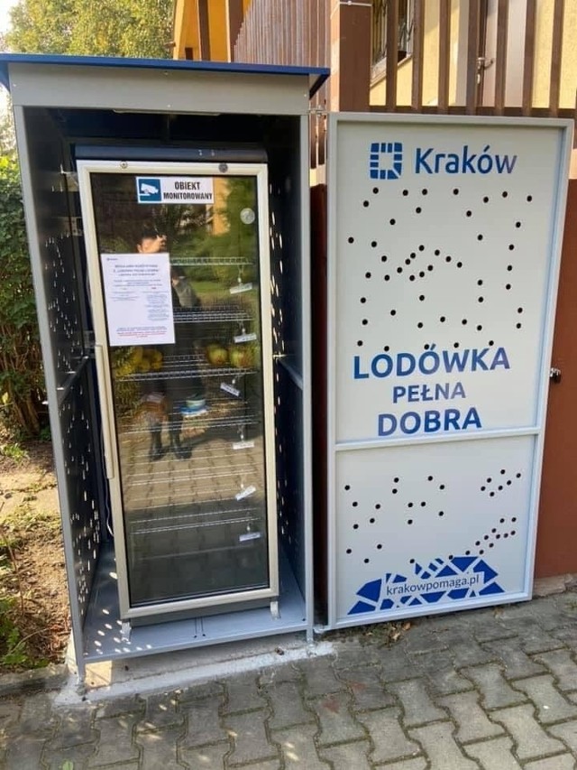Społeczna lodówka w Krakowie