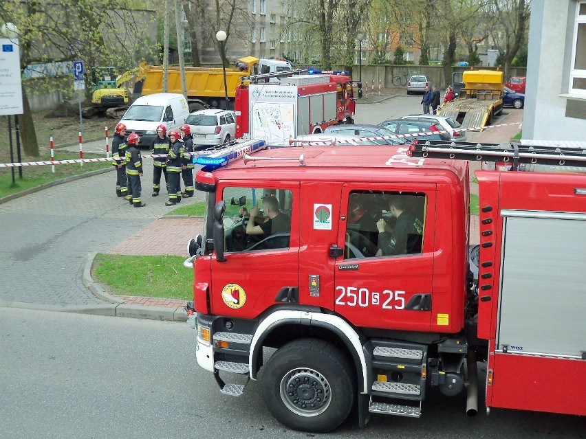 Niewybuchy znaleziono w Częstochowie porzy ul. Dąbrowskiego