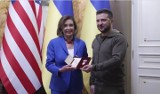 Nancy Pelosi złożyła wizytę w Kijowe. „Naszym zobowiązaniem jest być przy was”