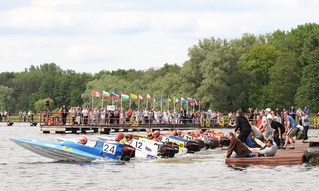 Start do jednego z wyścigów.