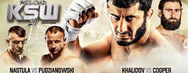 KSW 29 Khalidov - Cooper TRANSMISJA ONLINE. Sprawdź, gdzie obejrzeć w TV oraz streamy.