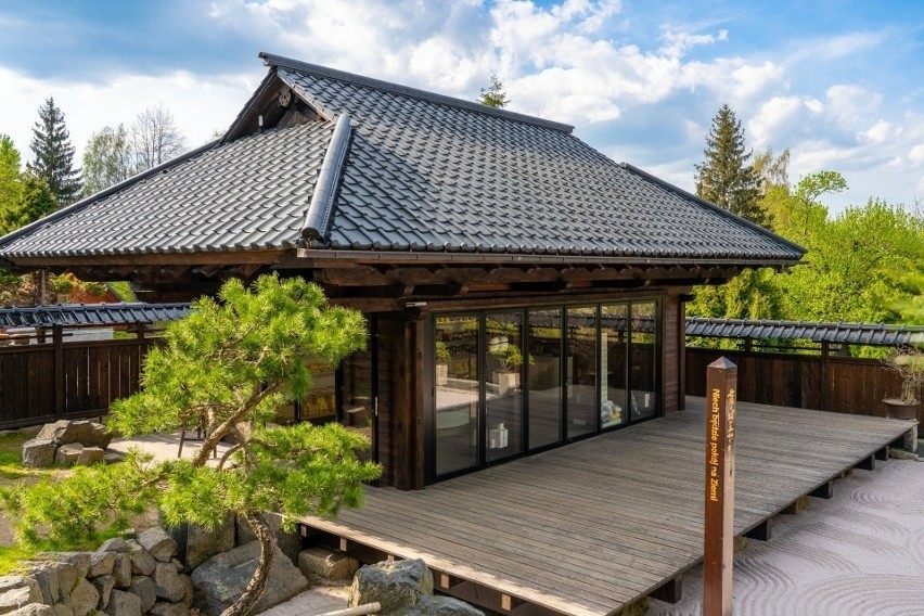 Mała Japonia - Ogród Japoński Siruwia znajduje się w...