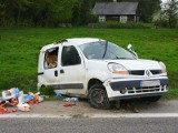 Wypadek za wypadkiem. Straż pożarna uwalniała uwięzionych w autach ludzi.