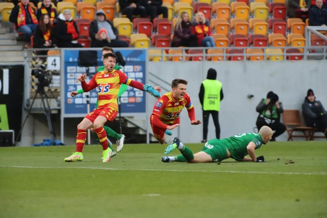 Jagiellonia Białystok - Warta Poznań 1:1. Spektakl to nie był, ale ważne, że nie przegrali (zdjęcia)