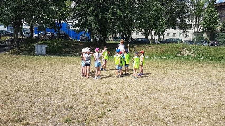 Zajęcia sportowe na Stadionie Śląskim