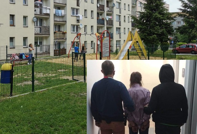 Policjanci zatrzymali 65-latka podejrzanego o próbę uprowadzenia dzieci na placu zabaw w Libiążu