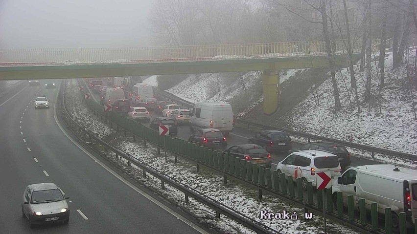 Utrudnienia na ul. Zakopiańskiej w Mogilanach