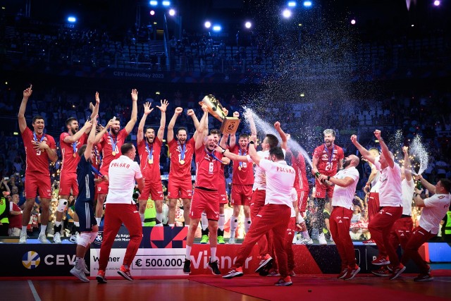 Polscy siatkarze po raz drugi w historii zostali mistrzami Europy