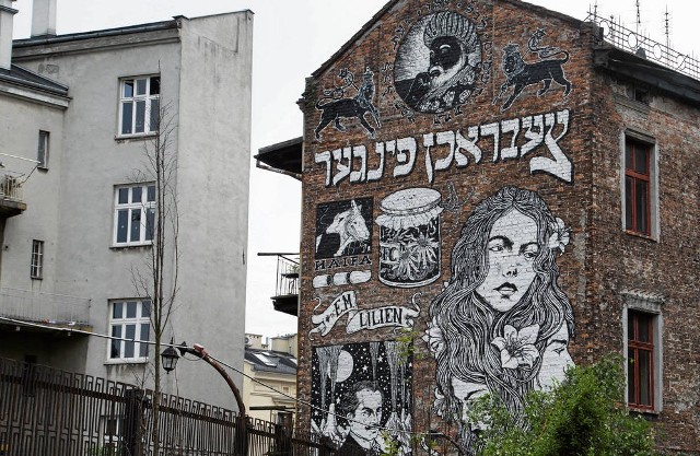 Nowy mural przy placu Bawół 3