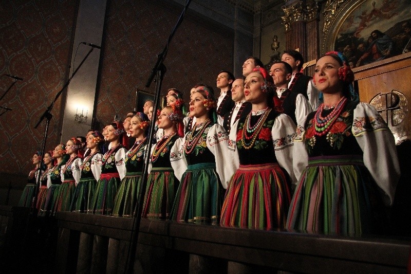 Zespół Mazowsze wystąpił w kościele św. Wojciecha