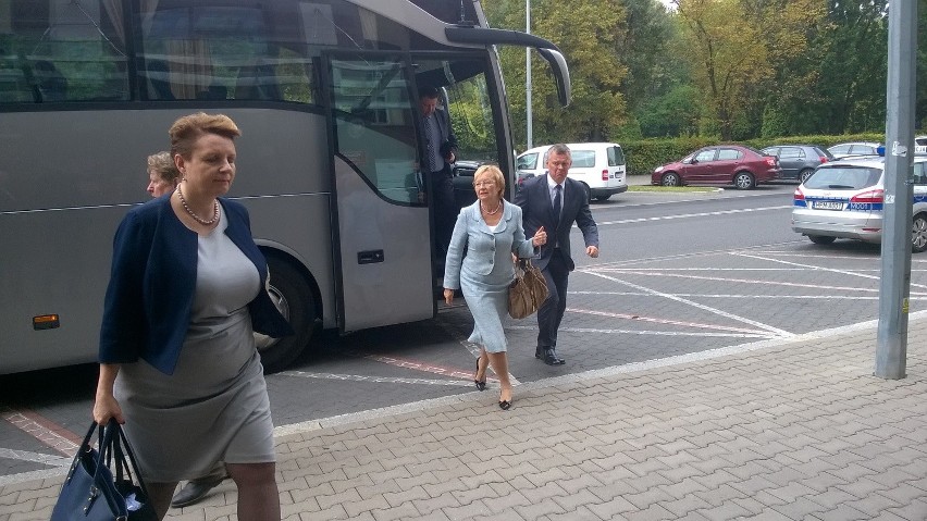 Premier Ewa Kopacz w Białymstoku (zdjęcia)