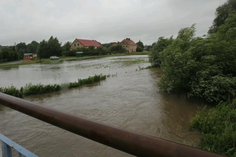 Powódź w gminie Kąty Wrocławskie (ZDJĘCIA)