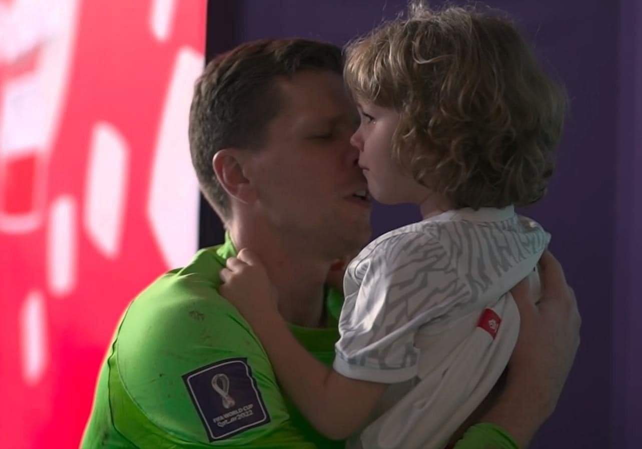 Coupe du monde 2022. Wojciech Szczęsny a réconforté son fils en larmes Liam après le match contre la France