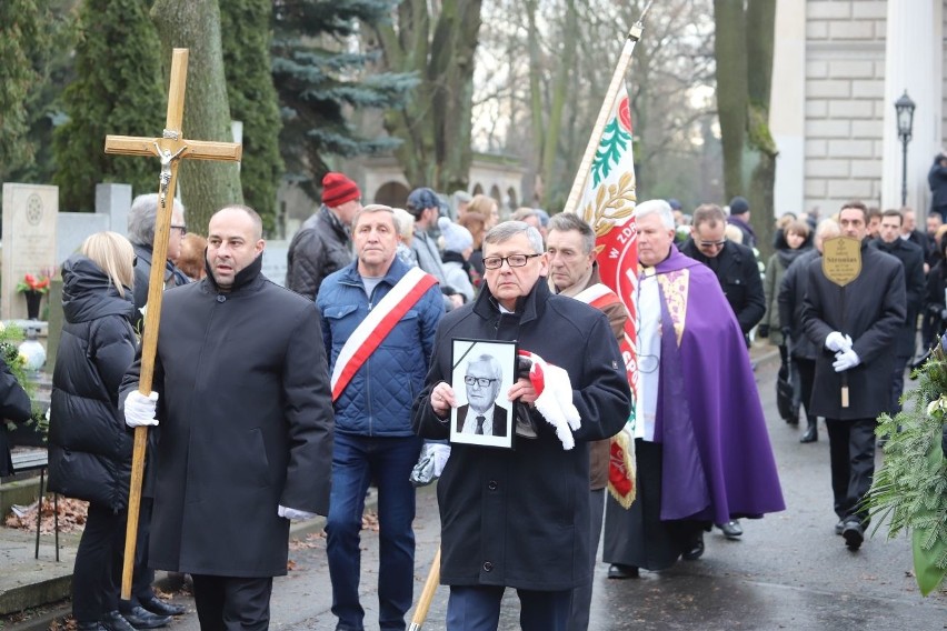 Pogrzeb Andrzeja Stroniasa. Pożegnaliśmy prezesa ŁKS. ZDJĘCIA