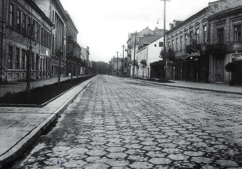 Włocławek, ul.Kościuszki 1938 r.