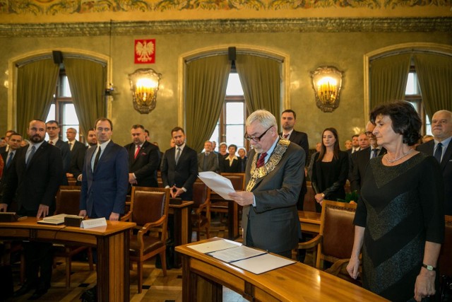 Inauguracja kadencji nowej Rady Miasta Krakowa