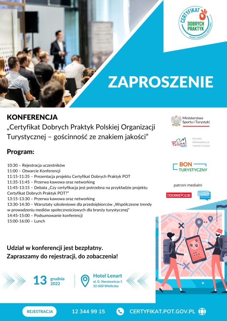 Jak dbać o rozwój turystyki w czasach wyzwań? Konferencja Polskiej Organizacji Turystycznej w Wieliczce