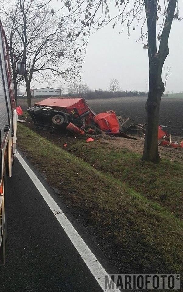 Do wypadku doszło na DK 46 pod Nysą.