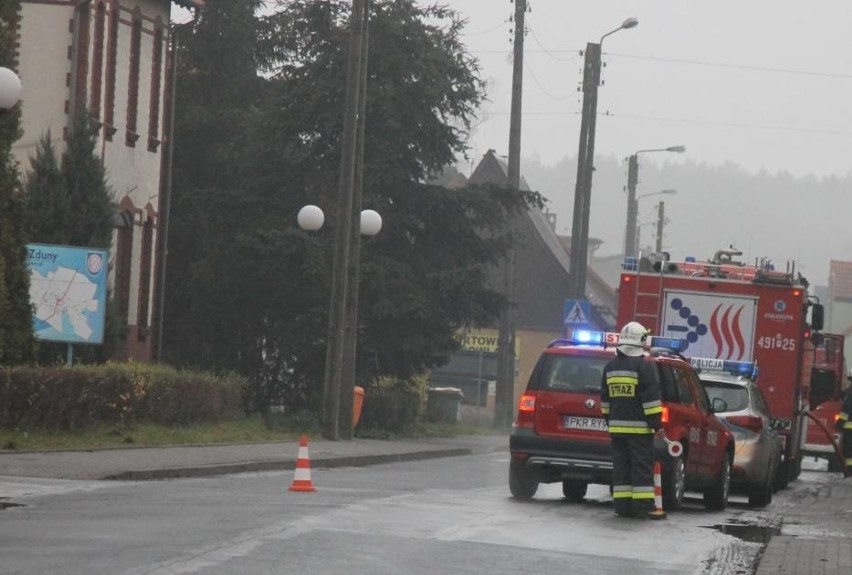Wybuch i pożar w Zdunach - wśród rannych są dzieci [ZDJĘCIA]