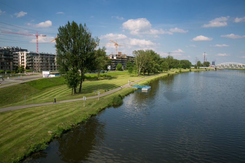 W Krakowie powstanie nowa plaża nad Wisłą