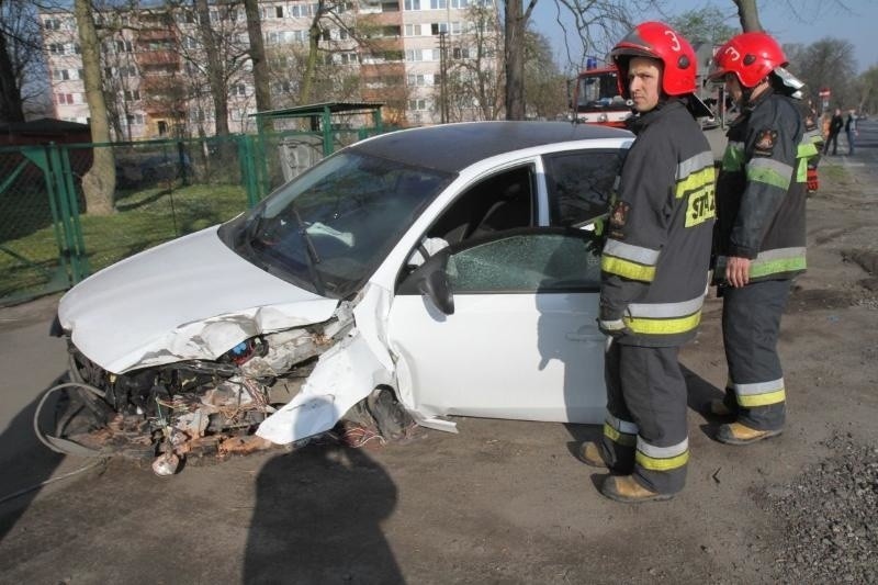 Wypadek na Mościckiego, Wrocław, 11.04.2015