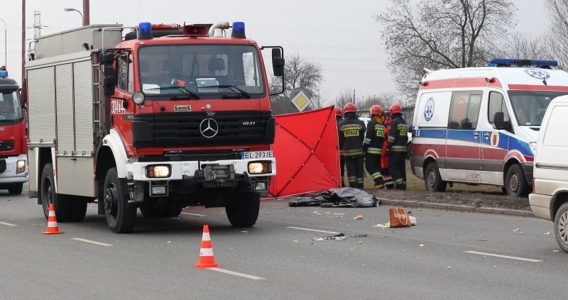 Śmiertelny wypadek na Dąbrowskiego! [ZDJĘCIA, FILM]