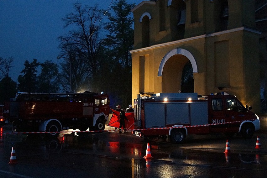 Wypadek pod Kaliszem: W Goliszewie wóz strażacki zderzył się...