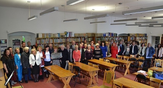 Uroczyste otwarcie siedziby Związku Literatów Polskich Oddział w Kielcach w Pedagogicznej Bibliotece Wojewódzkiej w Kielcach.