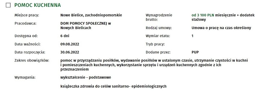 Najnowsze oferty pracy z Koszalina i regionu. Szukasz pracy? Sprawdź najnowsze ogłoszenia 