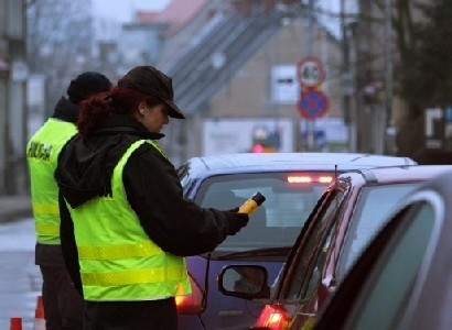 W piątek zielonogórska drogówka sprawdzała trzeźwość kierowców jadących ul. Kożuchowską.