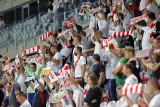 Derby Łodzi Widzew - ŁKS na telebimie na stadionie ŁKS przy al. Unii