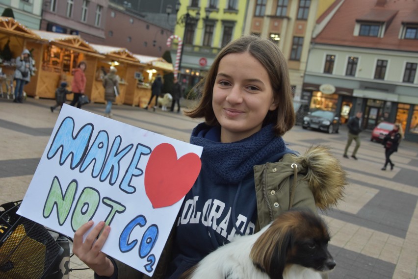 Strajk młodzieży w Rybniku: To powinien być green a nie...