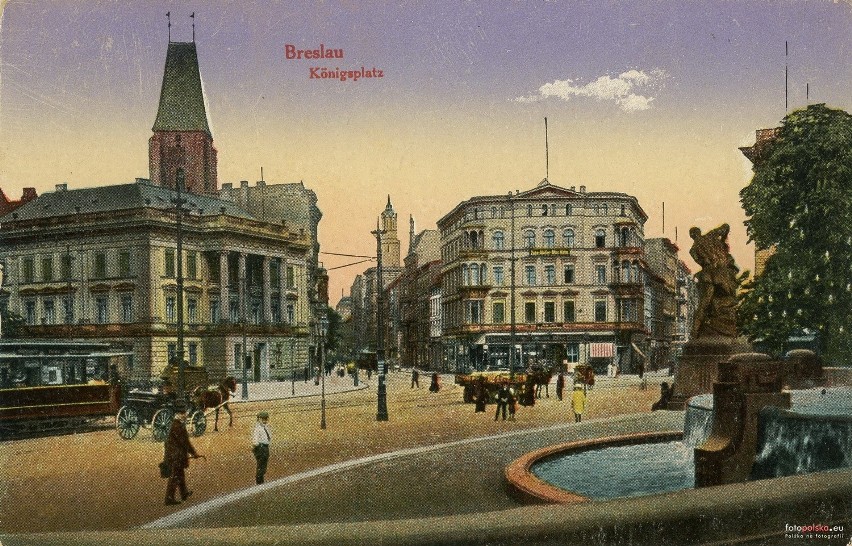 Plac Jana Pawła II i bank Alexanderhaus - lata 1905-1915