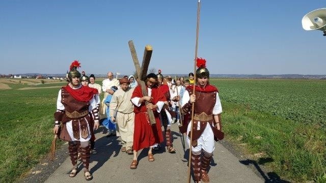 Misterium Męki Pańskiej na ulicach Krzyżanowic