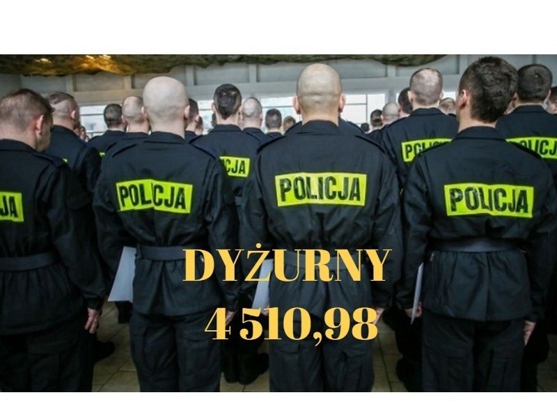 Policjanci dostaną podwyżki, a ile teraz zarabiają? [stawki]