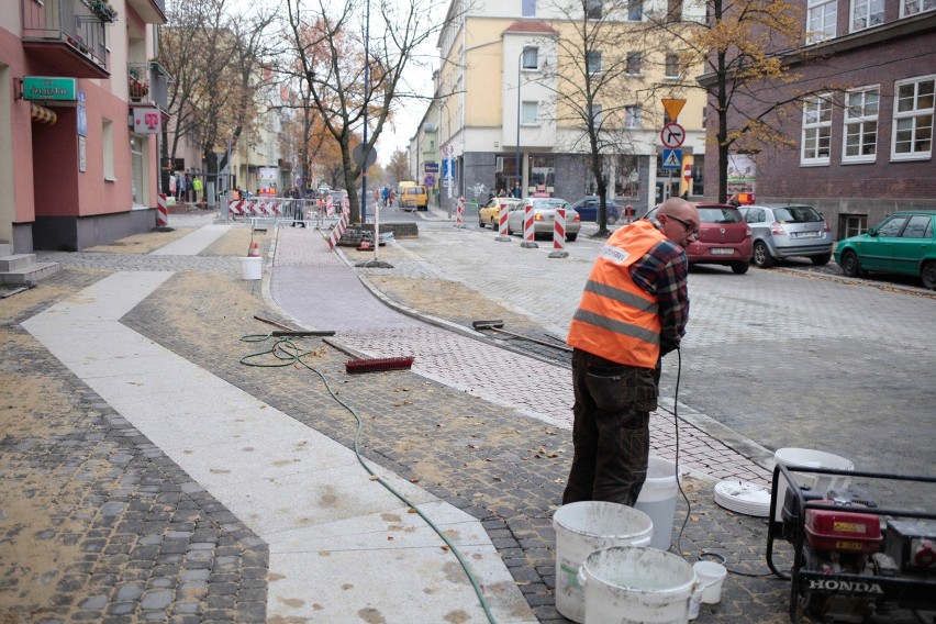 Przebudowa ulicy Kościuszki w Opolu.