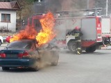 Podpalił samochód w Gliwicach. Szybko wpadł i już ma zarzuty