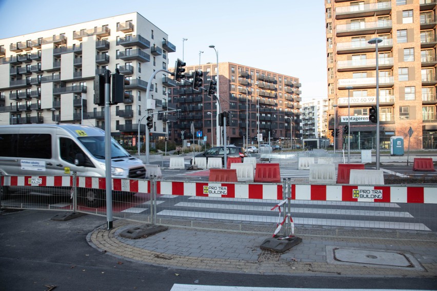 Na trasie tramwajowej na Popowice zrobiło się zielono. Ale...