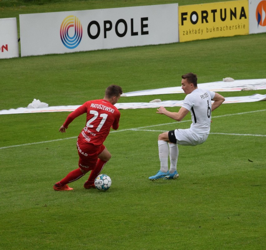 Odra Opole - Puszcza Niepołomice 1-0.