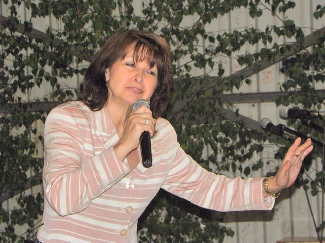 Krystyna Giżowska w Dąbrowie