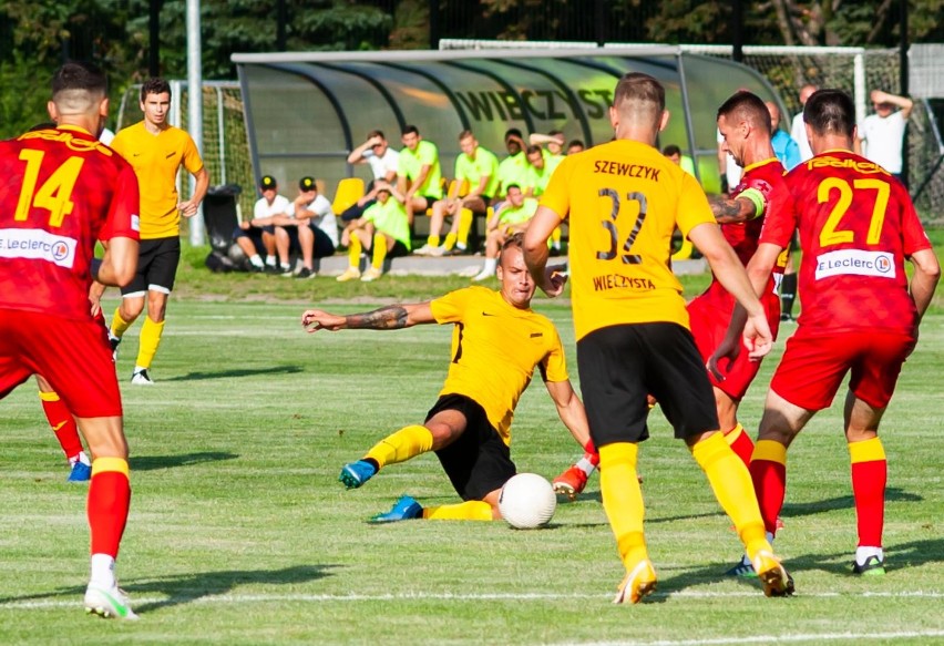 28.07.2021, Kraków: sparing Wieczysta - Podhale Nowy Targ