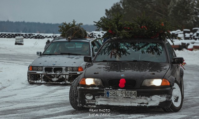 Świątecznie przystrojone bawarki tak prezentowały się na East Side Drift